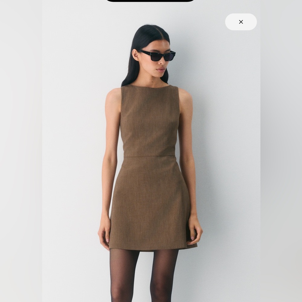 Babaton Brown Mini Dress size 12